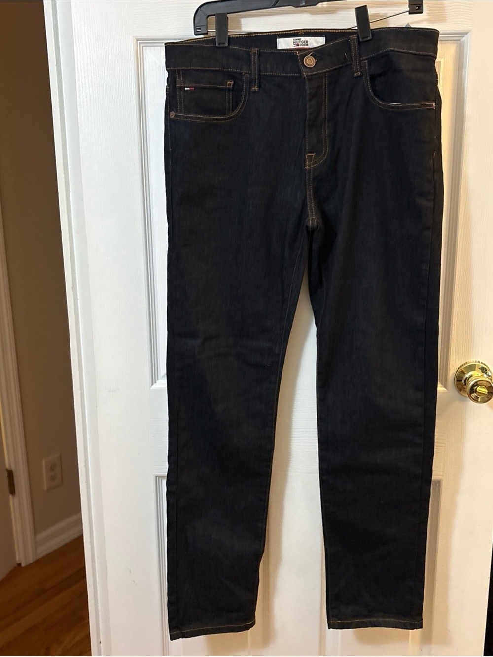Tommy Hilfiger Men's Dark Blue Slim Jeans